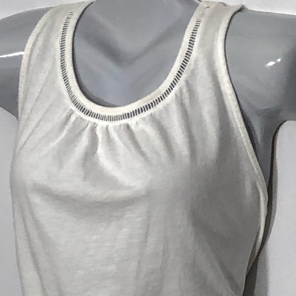 OLD NAVY white summer top sleeveless - Picture 6 of 10